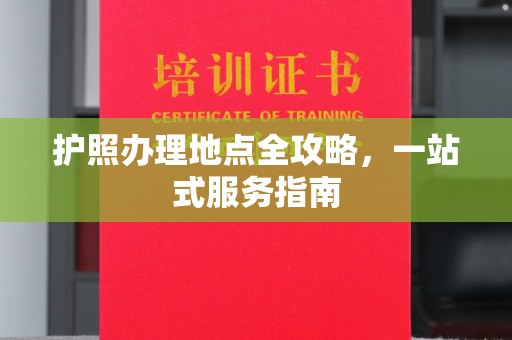 诏安护照办理地点全攻略，一站式服务指南