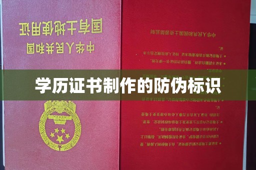 诏安学历证书制作的防伪标识